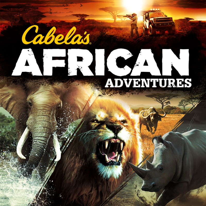 Cabela's African Adventures box art for Playstation 3